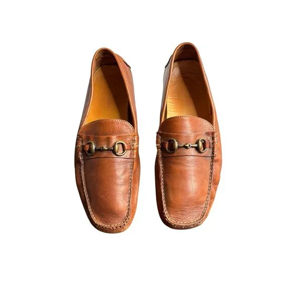 Cole Haan Horsebit Loafers Leather Brown Size 12 COLE HAAN MEN main image 4